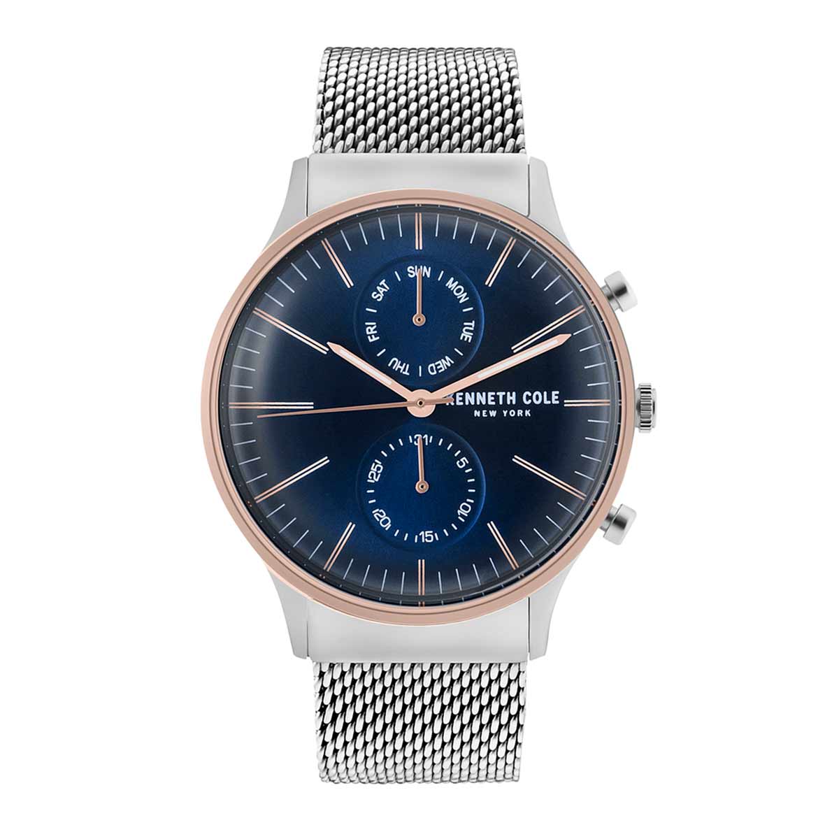 KENNETH COLE Gent's Silver Stainless Steel Bracelet KC50585005